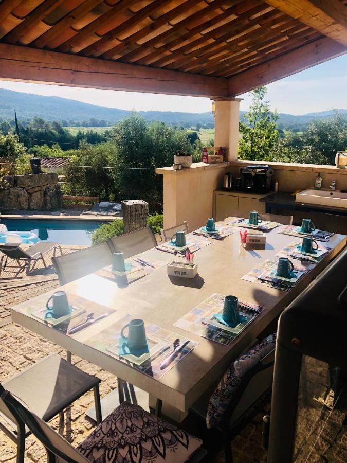 Bed and Breakfast O Patio Du Mas Callas Esterno foto