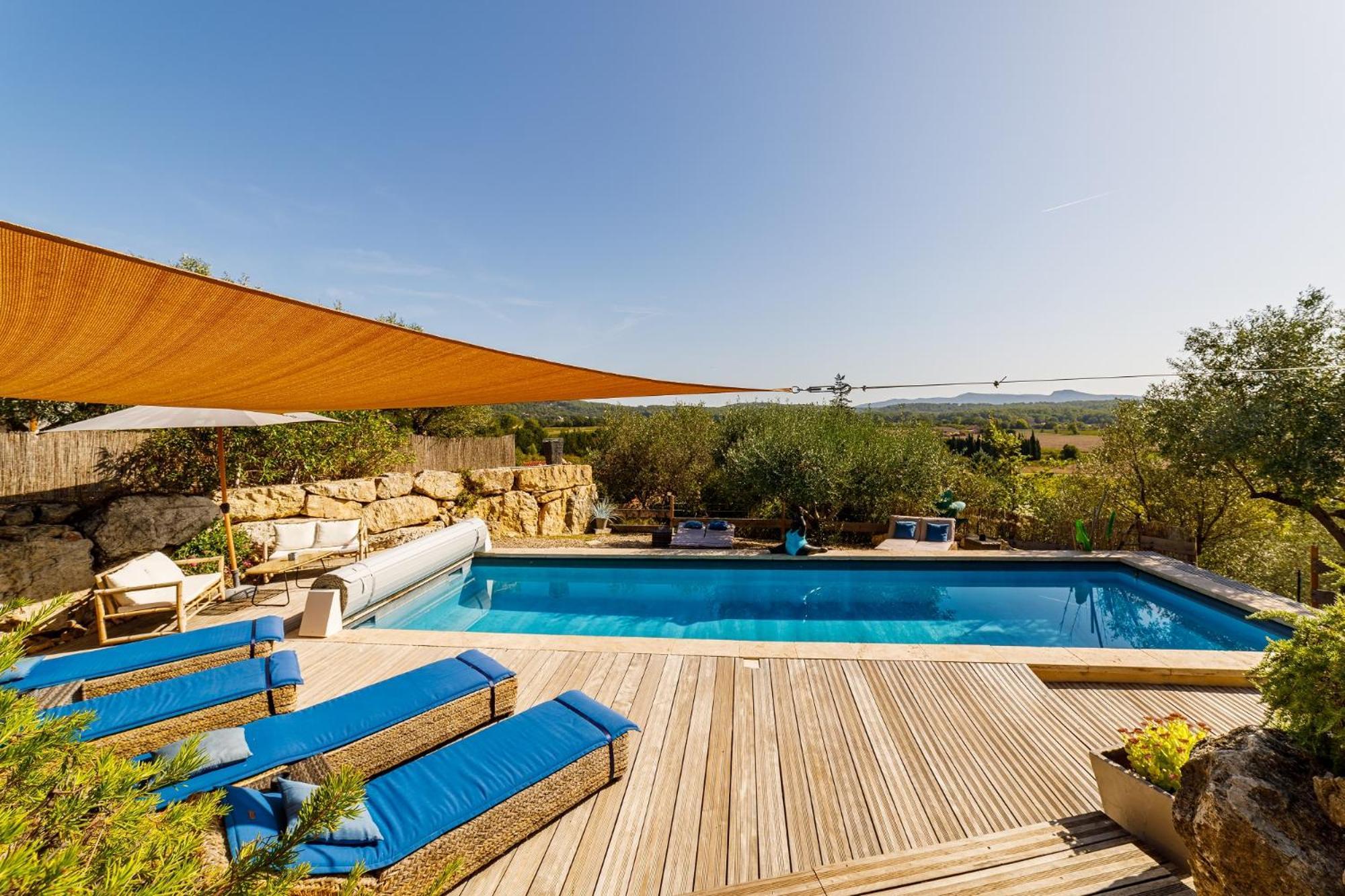 Bed and Breakfast O Patio Du Mas Callas Esterno foto