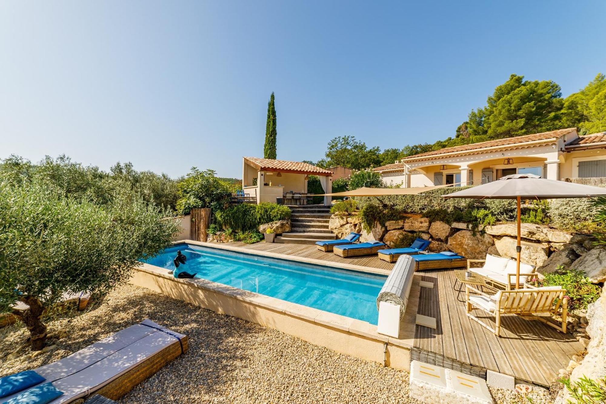 Bed and Breakfast O Patio Du Mas Callas Esterno foto